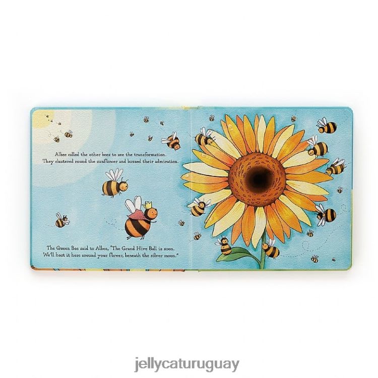 libro Jellycat Albee y el gran libro de semillas multicolor T88T62782