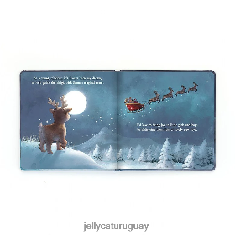 libro Jellycat El libro de los sueños del reno Mitzi multicolor. T88T62193
