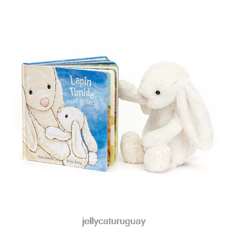 libro Jellycat Lapin timide veut grandir & crema de conejito tímido T88T62727