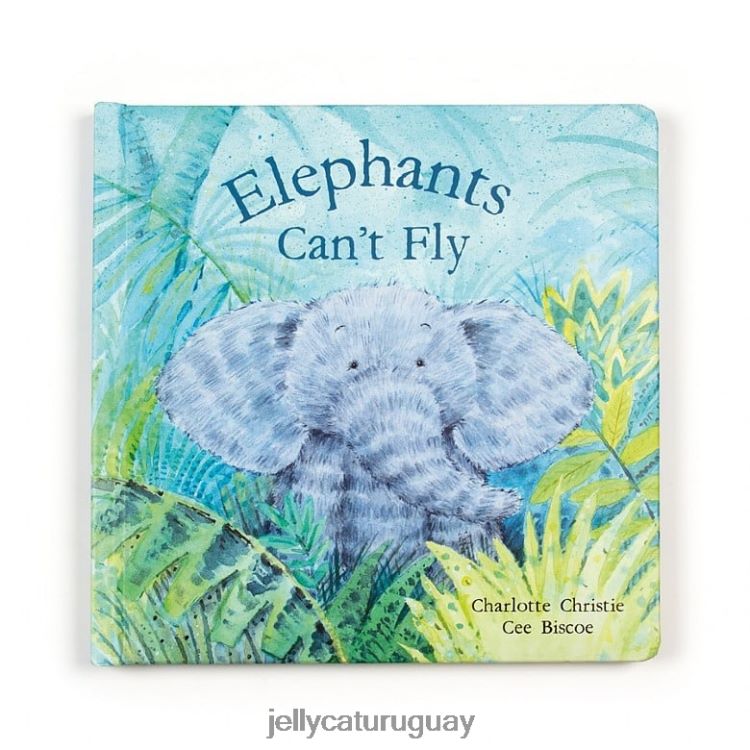 libro Jellycat Los elefantes no pueden volar libro multicolor. T88T62740