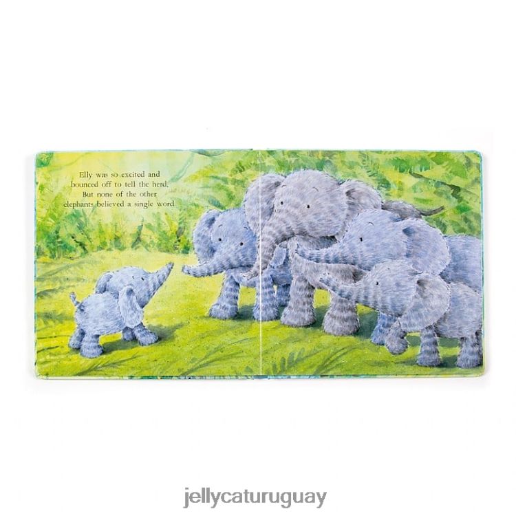libro Jellycat Los elefantes no pueden volar libro multicolor. T88T62740