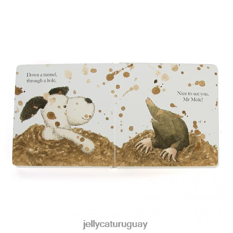 libro Jellycat cachorro hace travesuras libro multicolor T88T62805