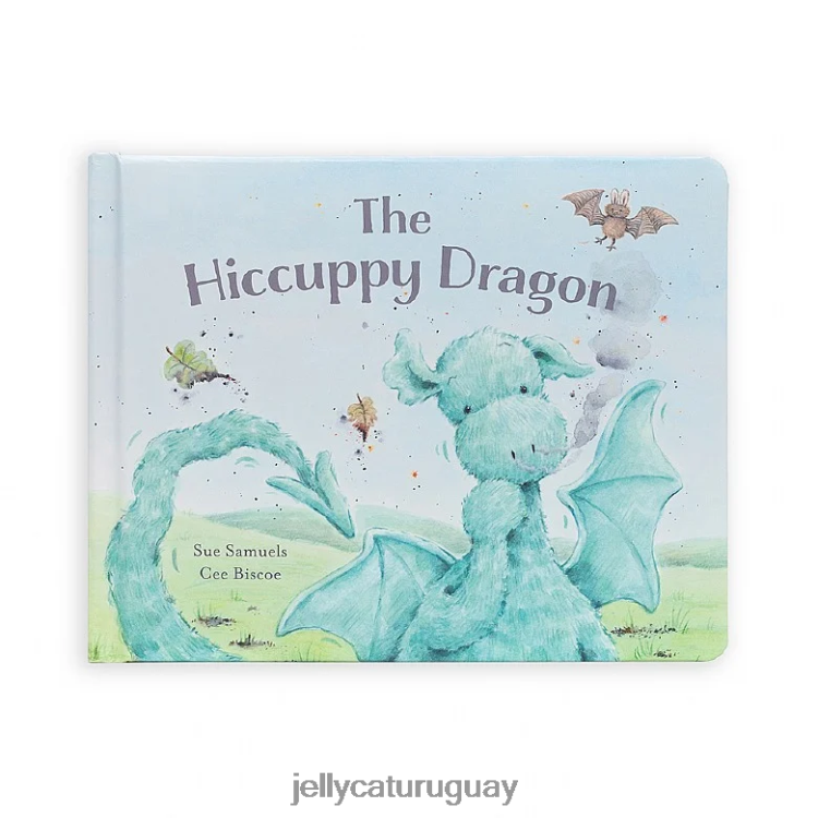 libro Jellycat el libro del dragón hipo y el dragón verde fuddlewuddle T88T62811