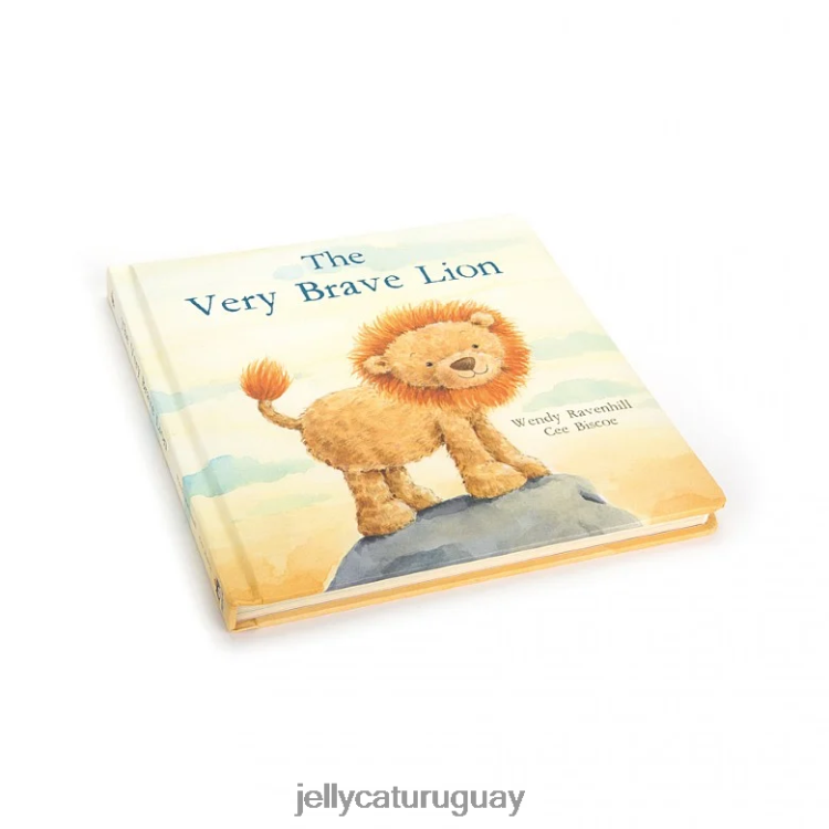 libro Jellycat el libro del león muy valiente multicolor T88T62698