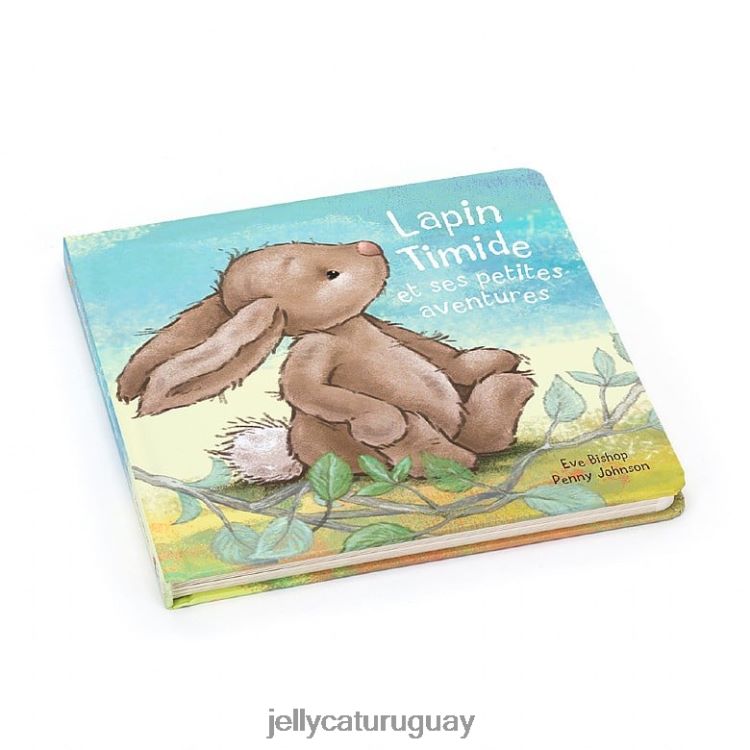 libro Jellycat lapin timide et ses petites aventures livre (pequeño yo) multicolor T88T62718