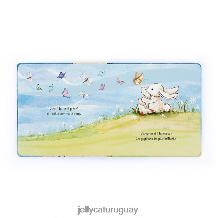libro Jellycat lapin timide veut grandir livre (cuando sea grande) multicolor T88T62720