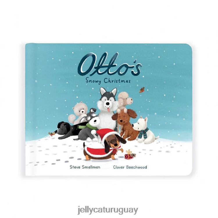libro Jellycat libro de navidad nevado de otto multicolor T88T62277