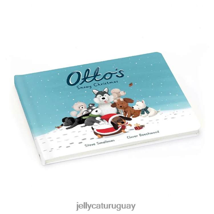 libro Jellycat libro de navidad nevado de otto multicolor T88T62277