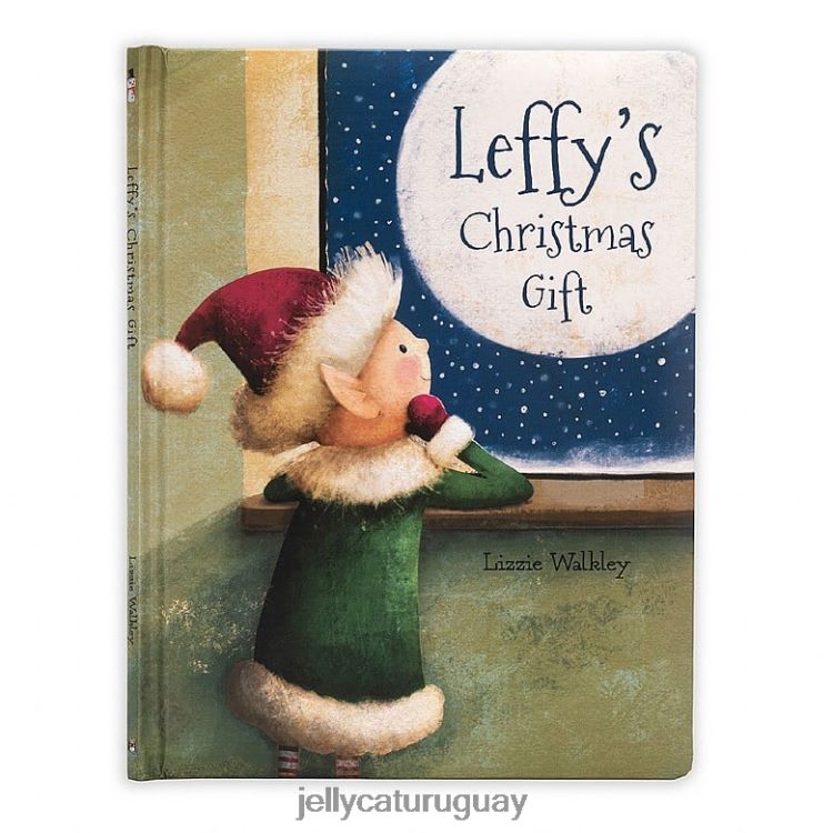 libro Jellycat libro de regalo de navidad de leffy y elfo leffy multicolor T88T62352