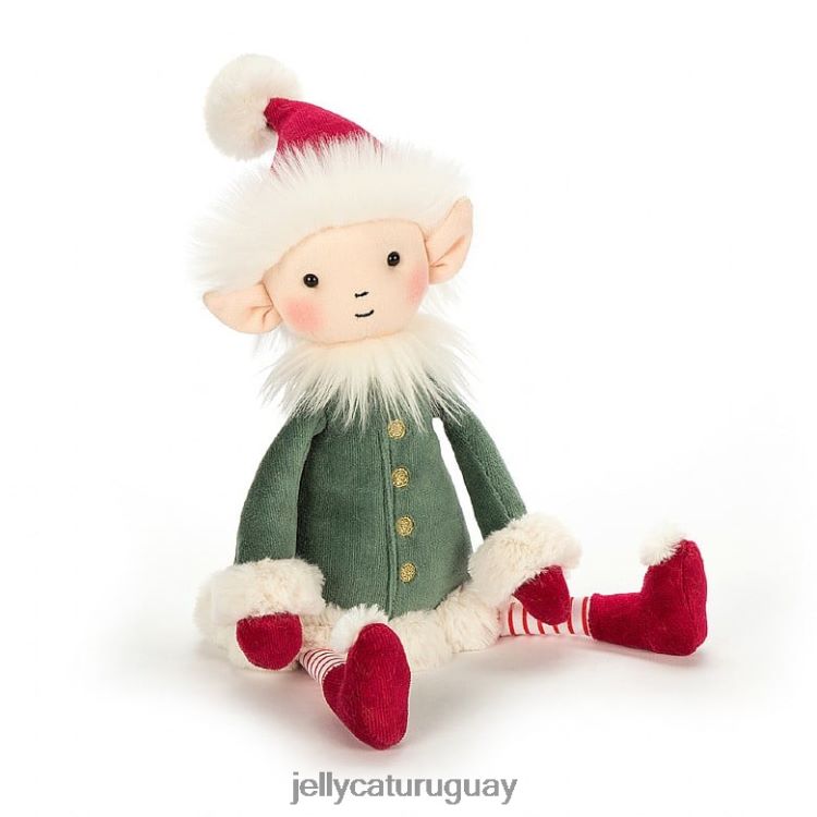 libro Jellycat libro de regalo de navidad de leffy y elfo leffy multicolor T88T62352