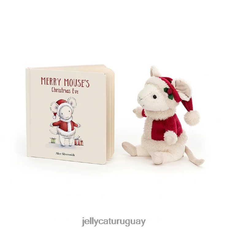 libro Jellycat libro del ratón feliz y crema del ratón feliz T88T62278