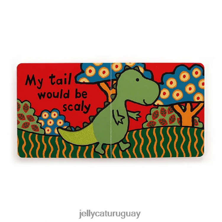 libro Jellycat Si yo fuera un dinosaurio libro multicolor T88T62802