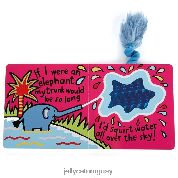 libro Jellycat Si yo fuera un elefante libro multicolor T88T62688