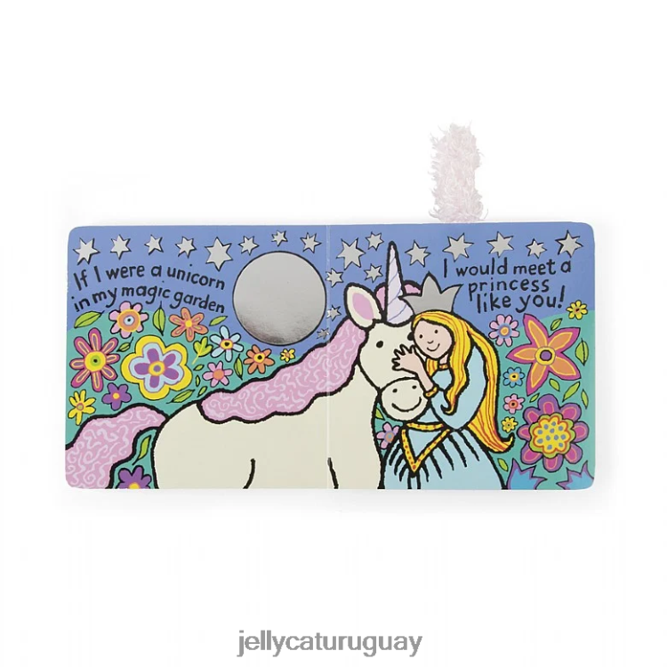libro Jellycat Si yo fuera un unicornio libro multicolor T88T62759