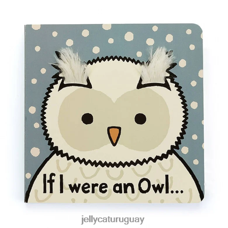 libro Jellycat si yo fuera un búho libro de cartón multicolor T88T62695