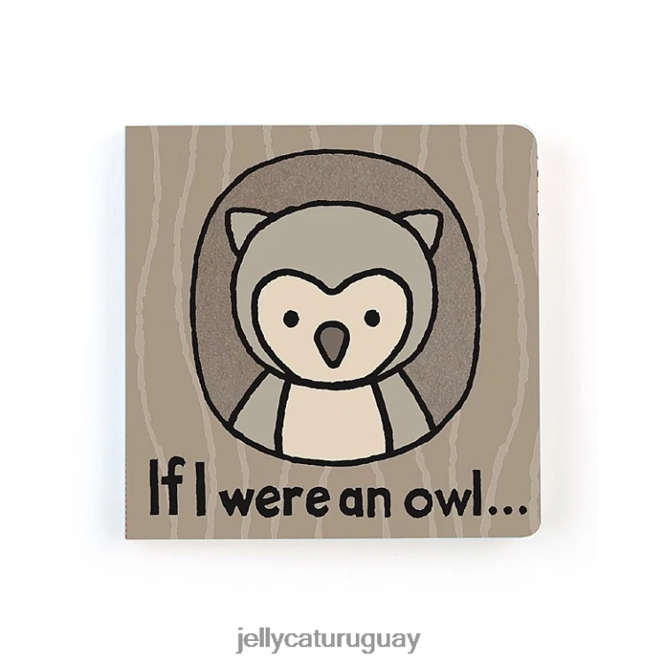 libro Jellycat si yo fuera un búho libro multicolor T88T62699