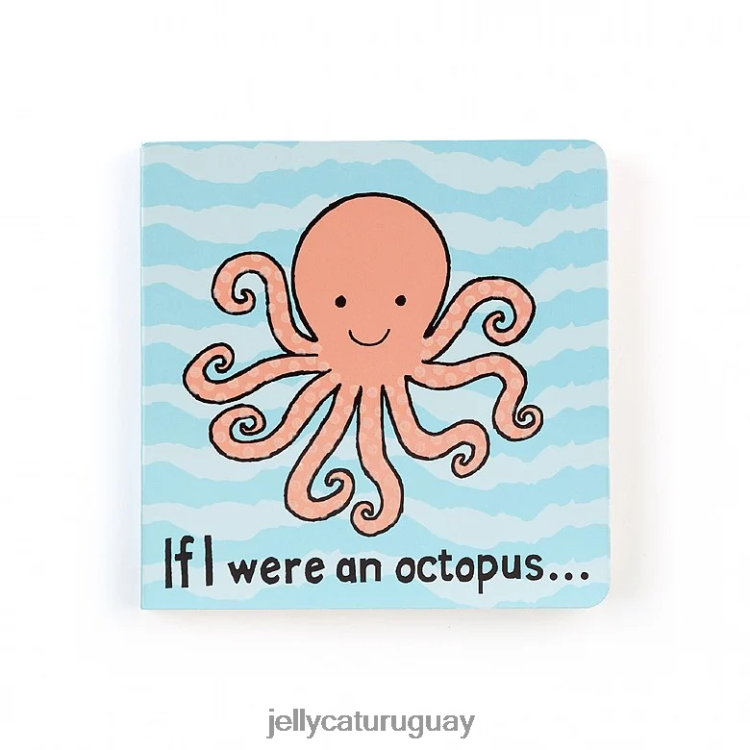 libro Jellycat si yo fuera un pulpo libro multicolor T88T62760