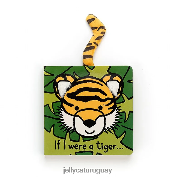 libro Jellycat si yo fuera un tigre libro multicolor T88T62761