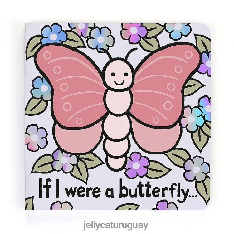 libro Jellycat si yo fuera una mariposa libro multicolor T88T62756