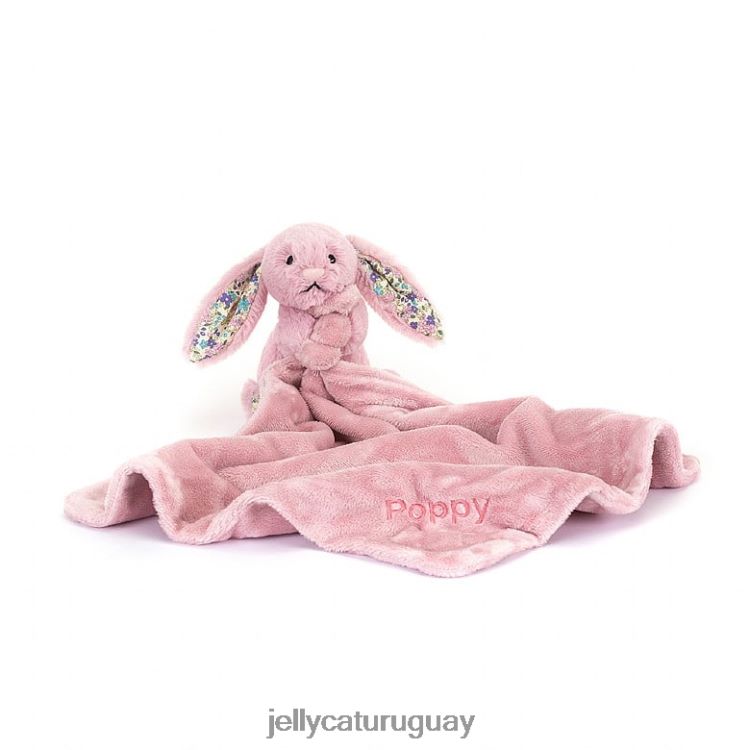 juguete Jellycat Chupete personalizado conejito tulipán flor rosa T88T62328