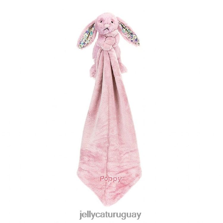 juguete Jellycat Chupete personalizado conejito tulipán flor rosa T88T62328
