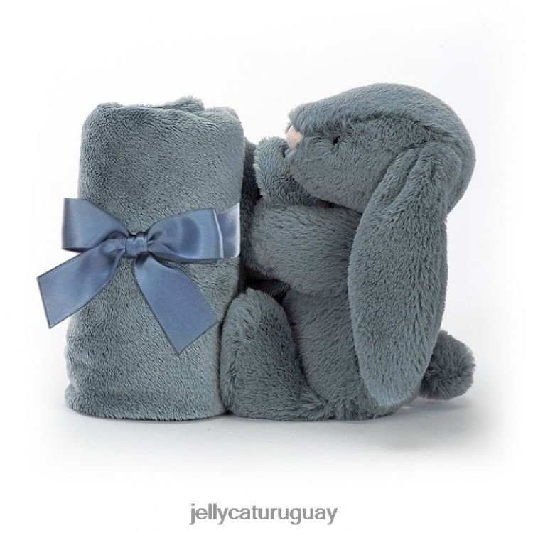juguete Jellycat Chupete tímido conejito oscuro azul T88T62271