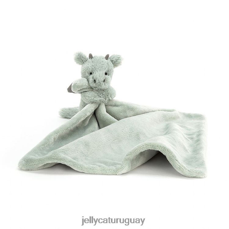 juguete Jellycat chupete dragón tímido verde T88T62460