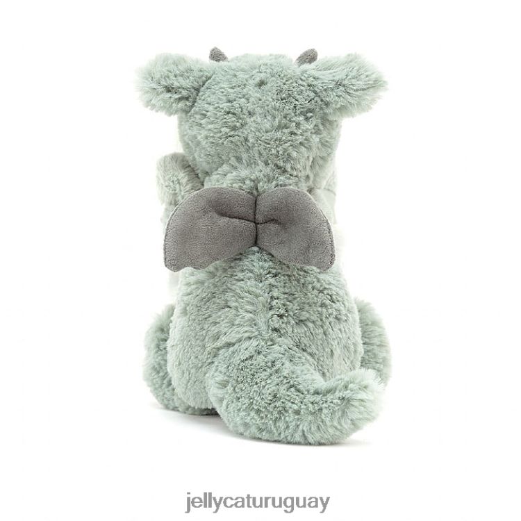 juguete Jellycat chupete dragón tímido verde T88T62460