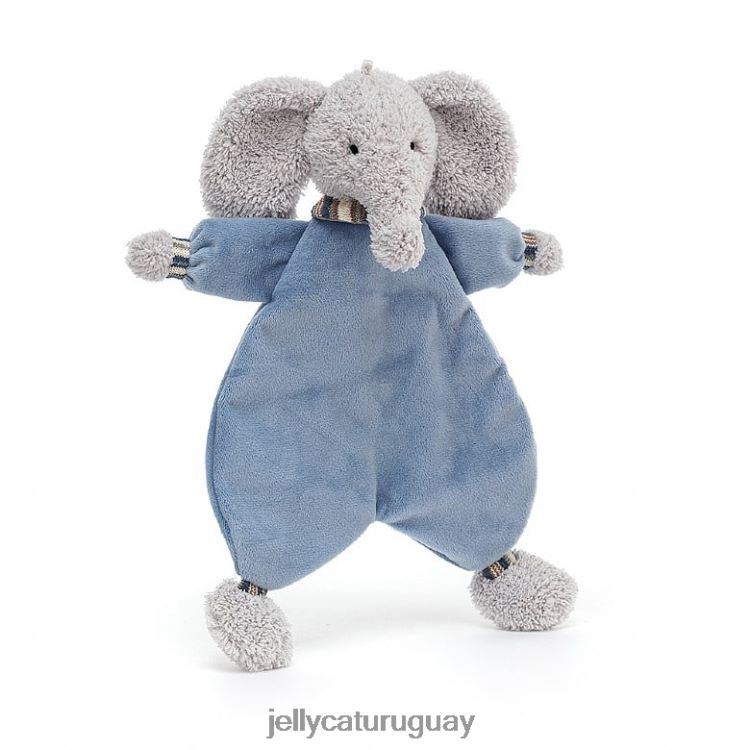 juguete Jellycat chupete elefante lingley gris T88T62701
