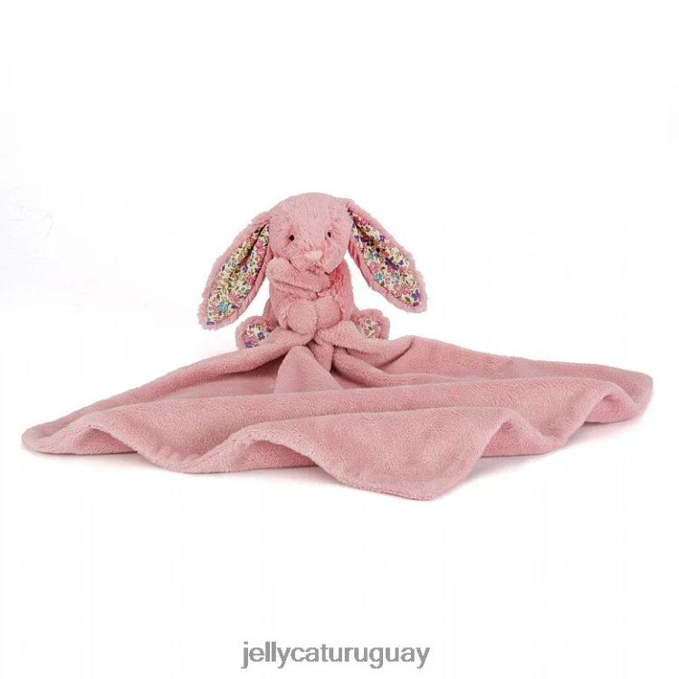 juguete Jellycat chupete flor tulipán conejito rosa T88T62311