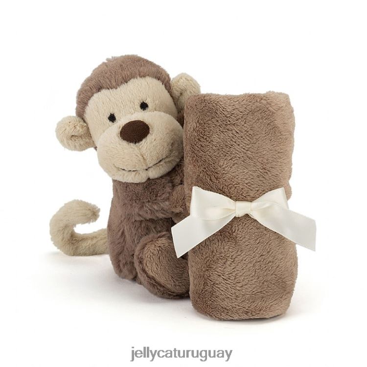 juguete Jellycat chupete mono tímido marrón T88T62653
