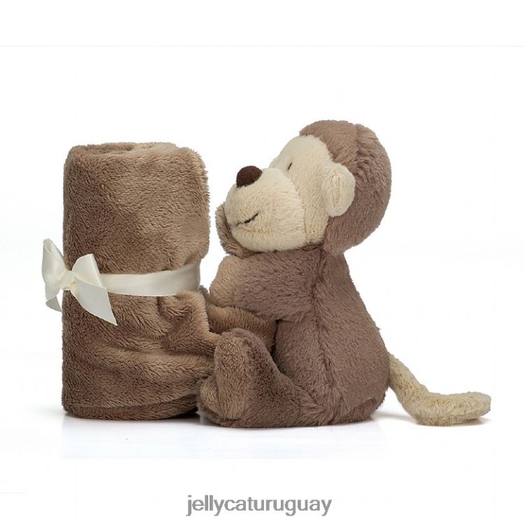 juguete Jellycat chupete mono tímido marrón T88T62653