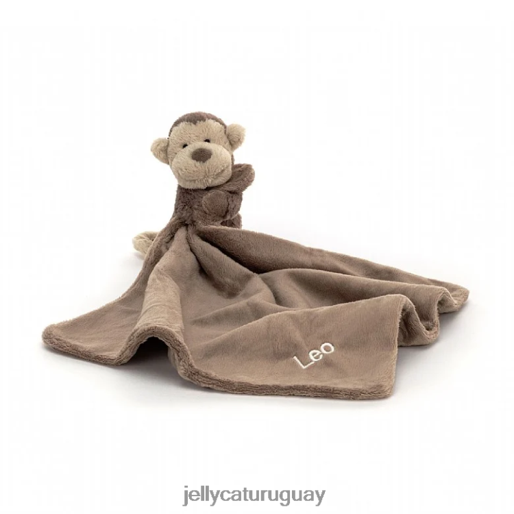 juguete Jellycat chupete mono tímido personalizado marrón T88T62400