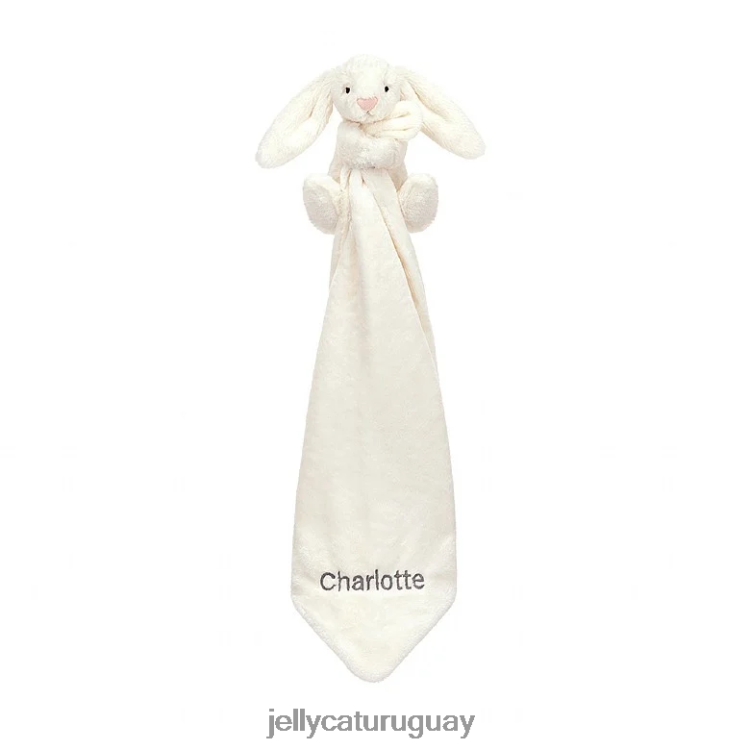 juguete Jellycat crema chupete de conejito tímido personalizada T88T62293