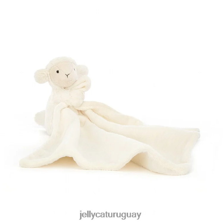 juguete Jellycat crema chupete de cordero tímido T88T62280
