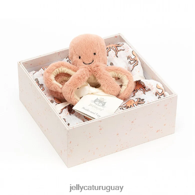 juguete Jellycat odell pulpo set de regalo multicolor T88T62749