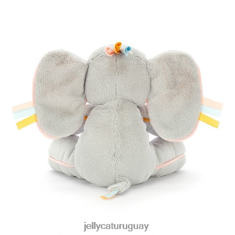juguete Jellycat peek-a-boo elly actividad juguete azul T88T62713